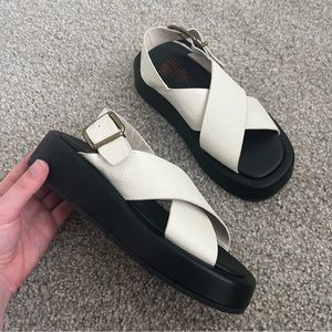 Charlotte Stone Anto Cross Sandals